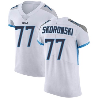 Elite Peter Skoronski Men's Tennessee Titans Vapor Untouchable Jersey - White