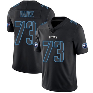 Limited Blake Hance Men's Tennessee Titans Jersey - Black Impact