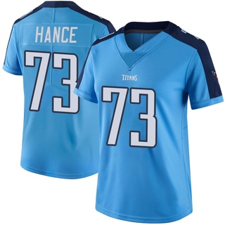 Limited Blake Hance Women's Tennessee Titans Color Rush Jersey - Light Blue