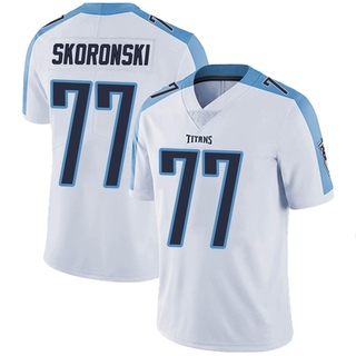 Limited Peter Skoronski Youth Tennessee Titans Vapor Untouchable Jersey - White